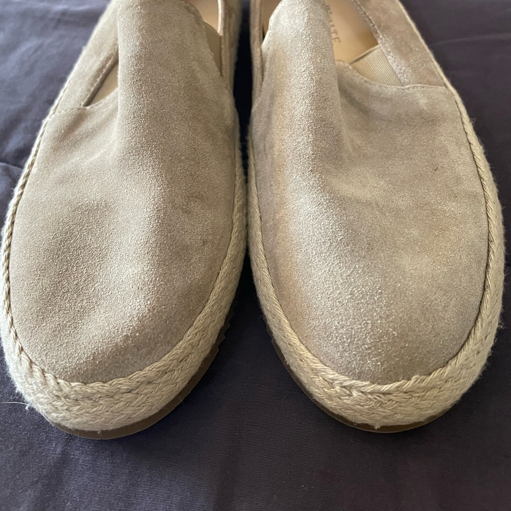Ron White Delilah Suede Espadrilles Made in Italy New